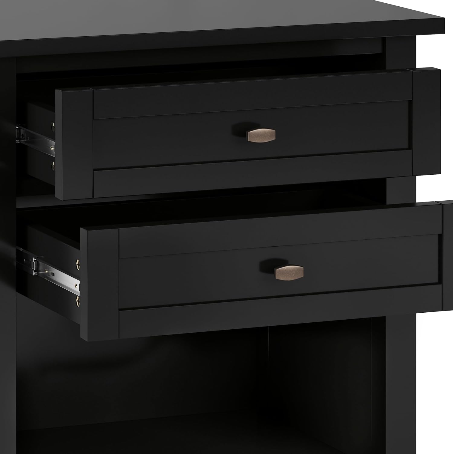 Transitional Bedside Nightstand Table thumbnail 7
