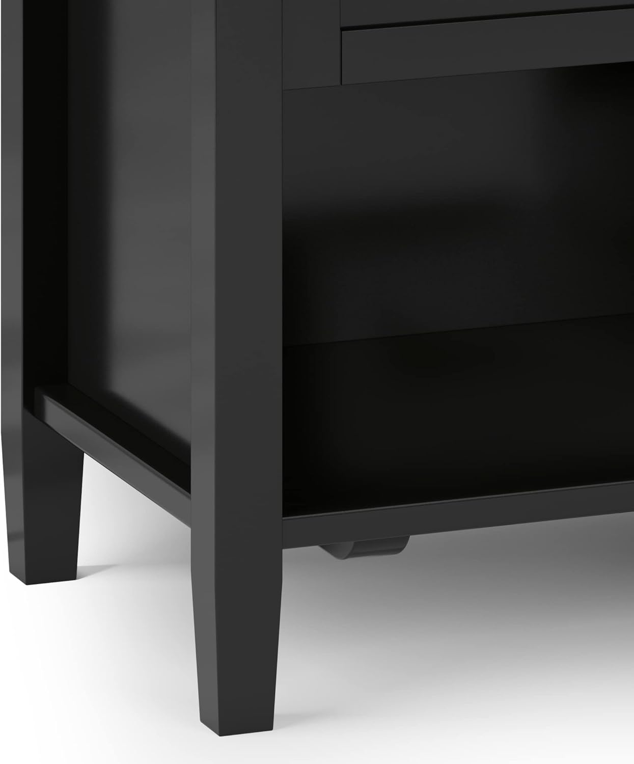 Transitional Bedside Nightstand Table thumbnail 8