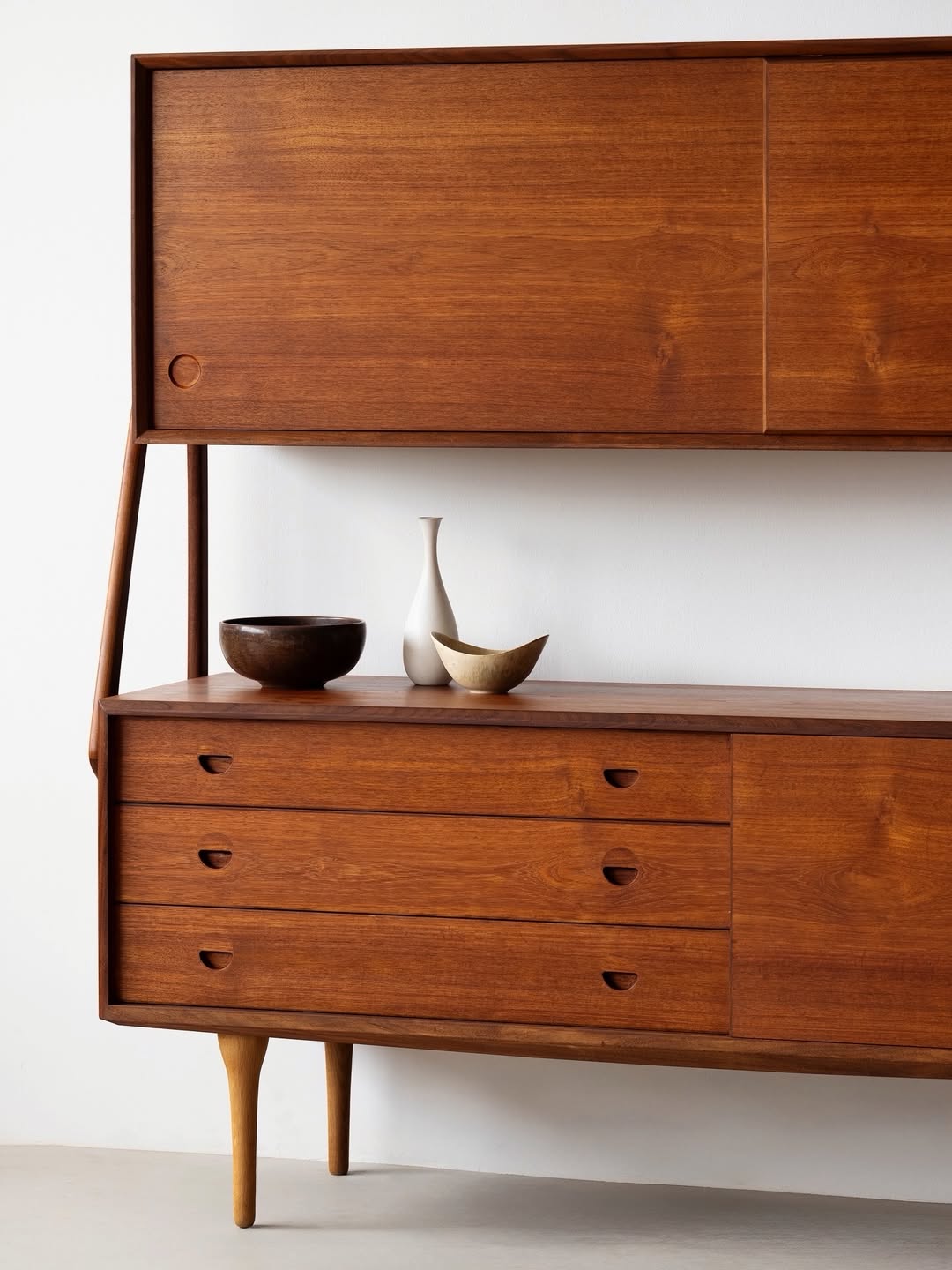 Teak & Oak Storage Cabinet thumbnail 2
