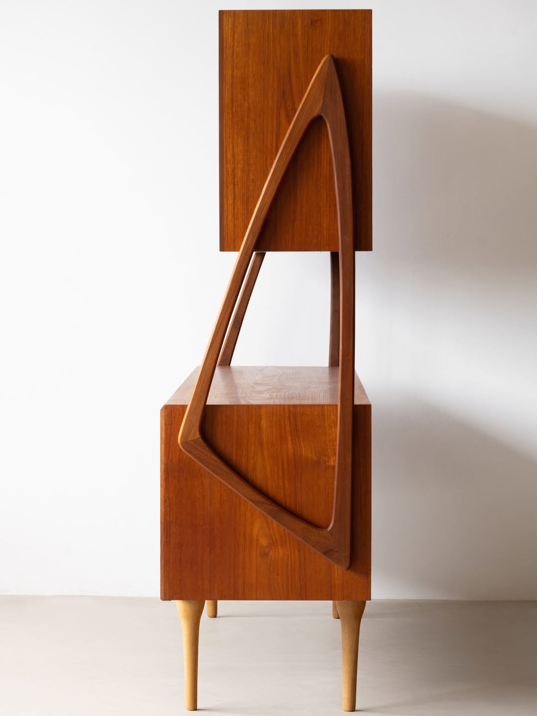 Teak & Oak Storage Cabinet thumbnail 4