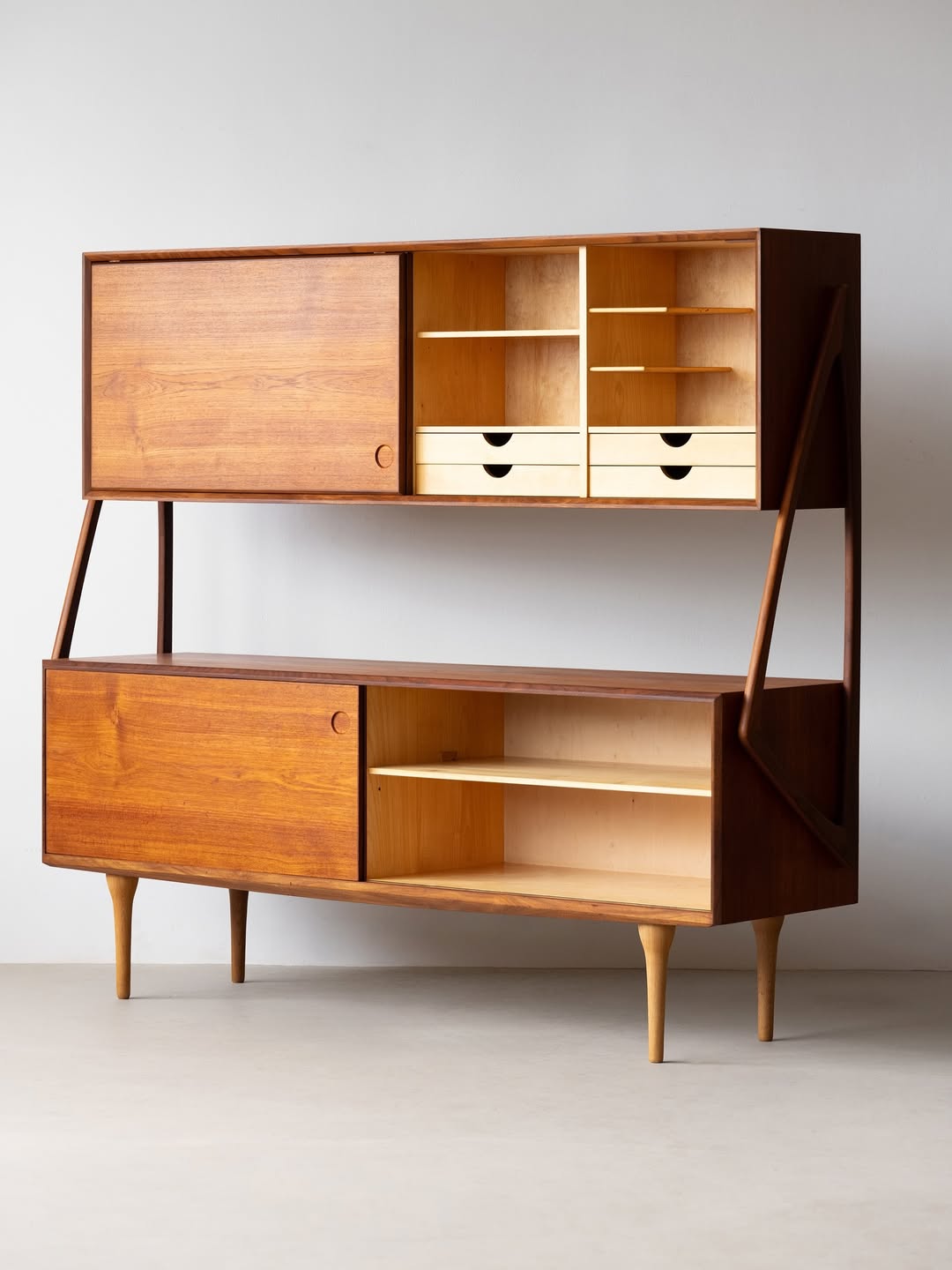 Teak & Oak Storage Cabinet thumbnail 6