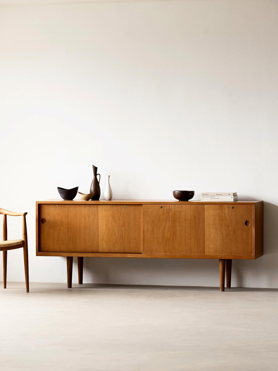 Sideboard with Sliding Doors