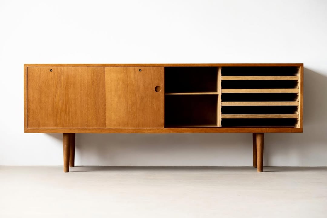 Sideboard with Sliding Doors thumbnail 4