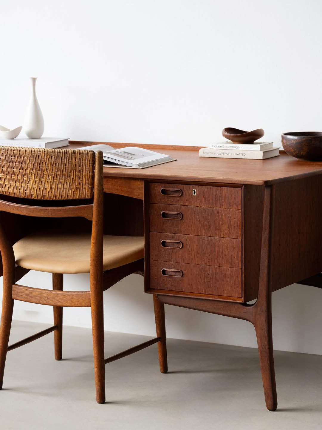 Teak Writing Desk thumbnail 2