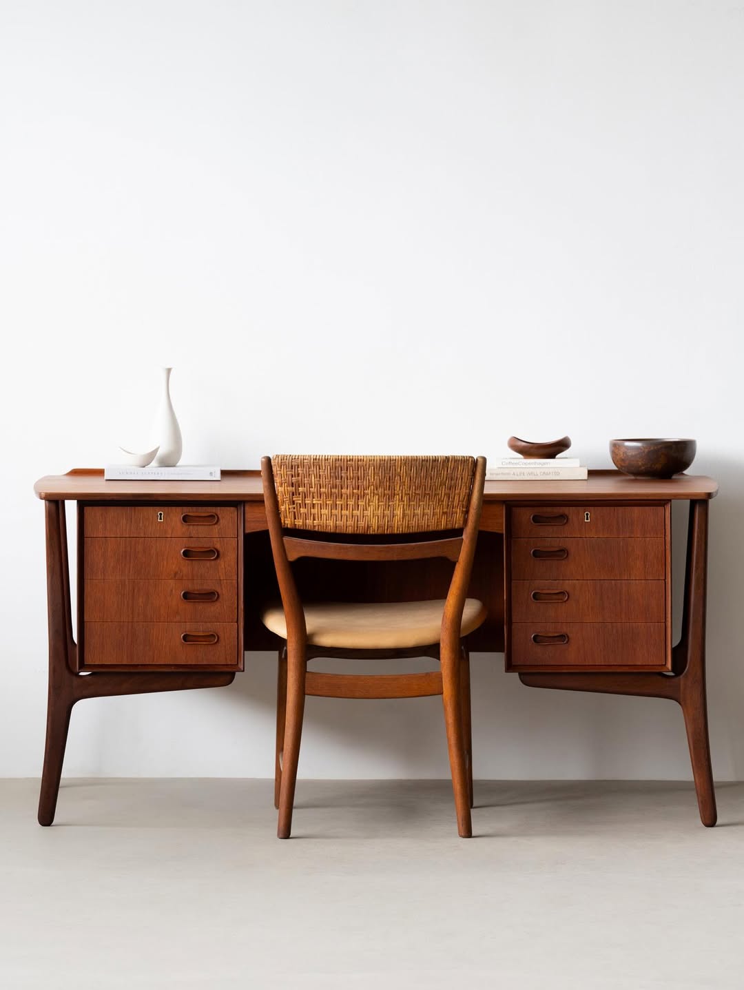 Teak Writing Desk thumbnail 5