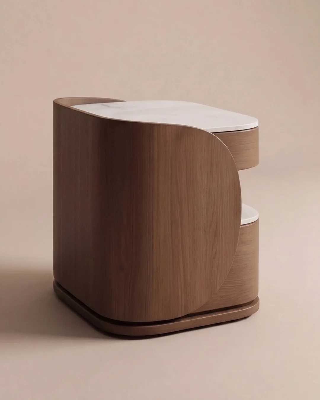 Modern Wooden Bedside Table thumbnail 6