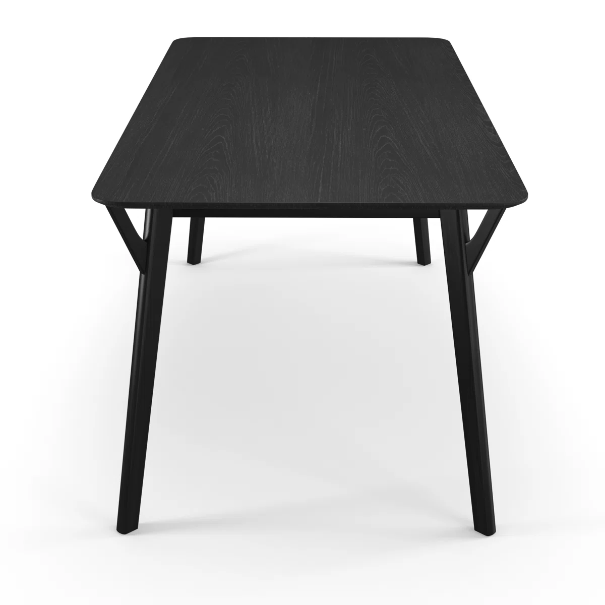 71 Inch Solid Teak Wood Dining Table thumbnail 6