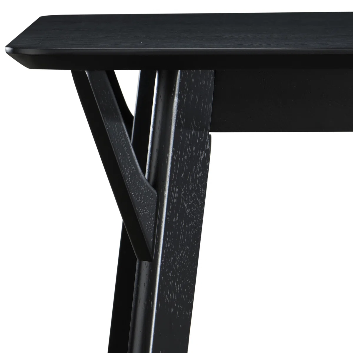 71 Inch Solid Teak Wood Dining Table thumbnail 9
