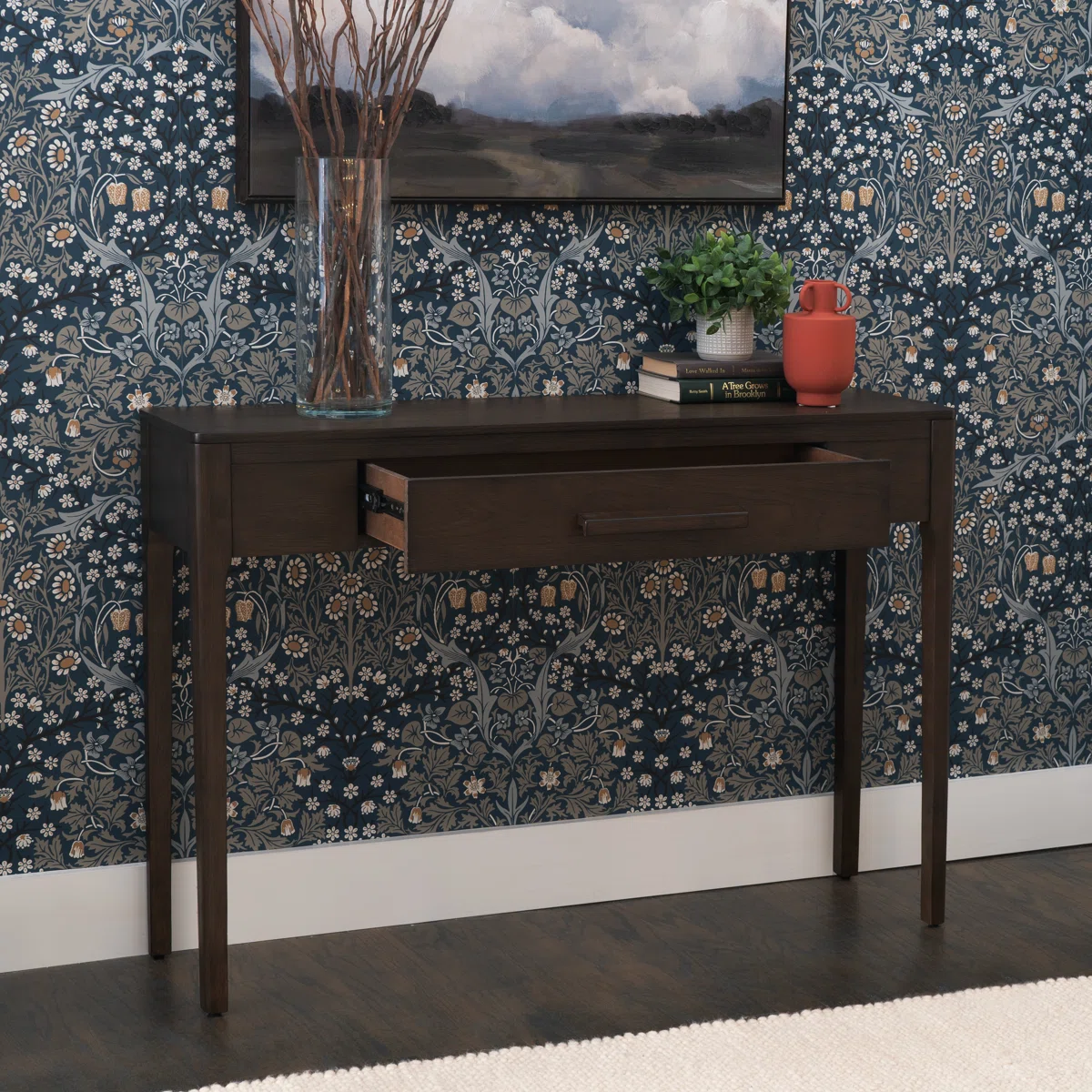 Bablon Solid Teak Wood Console Table thumbnail 4