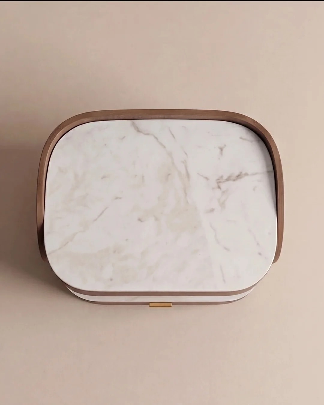 Modern Bedside with marble-top thumbnail 7