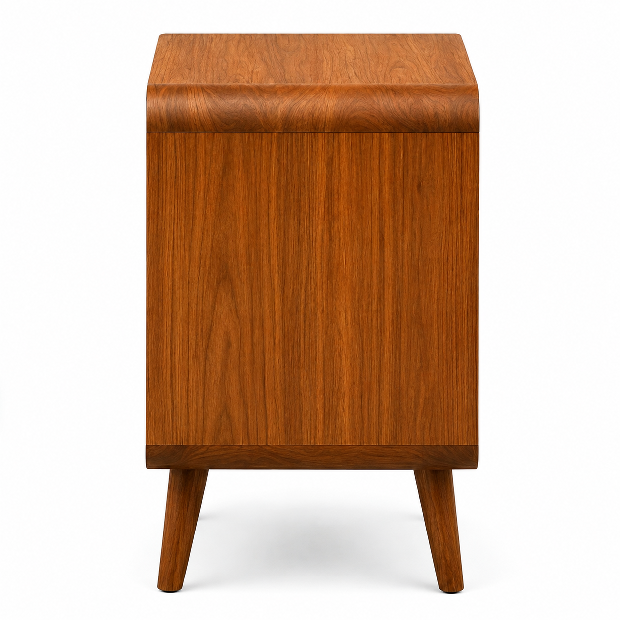 Teak 2-Drawer Bedside Table thumbnail 3
