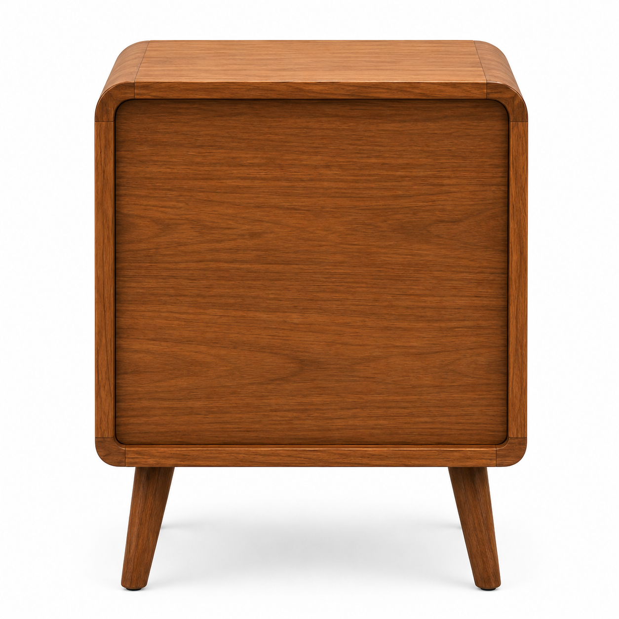 Teak 2-Drawer Bedside Table thumbnail 4