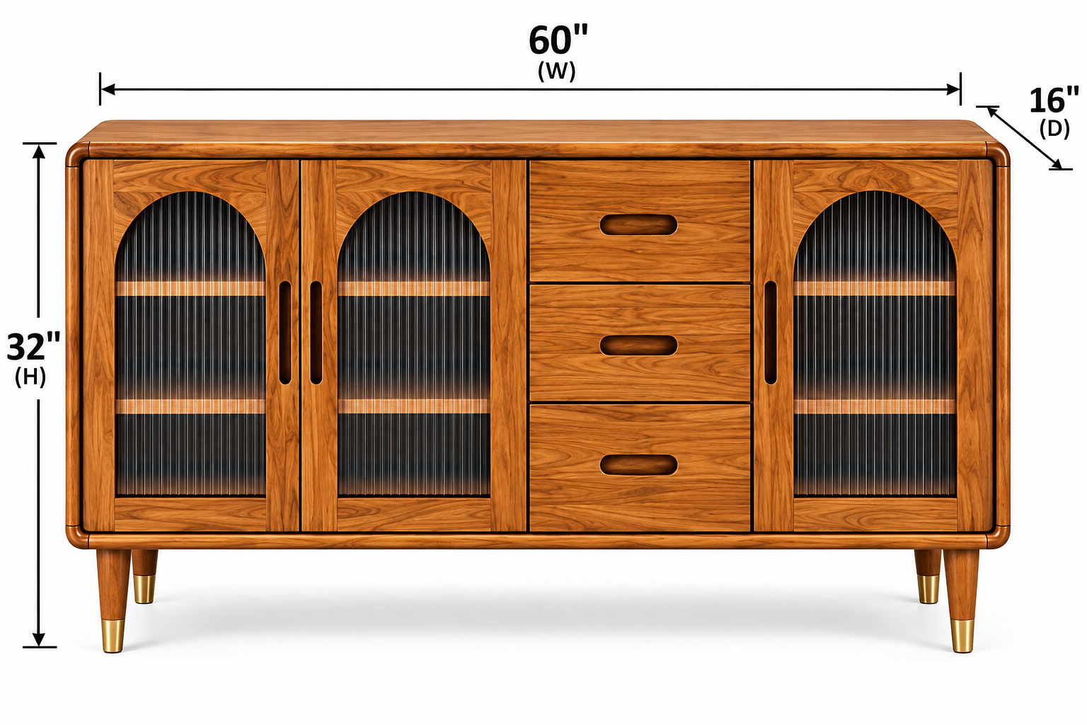 60" Sideboard Cabinet thumbnail 2