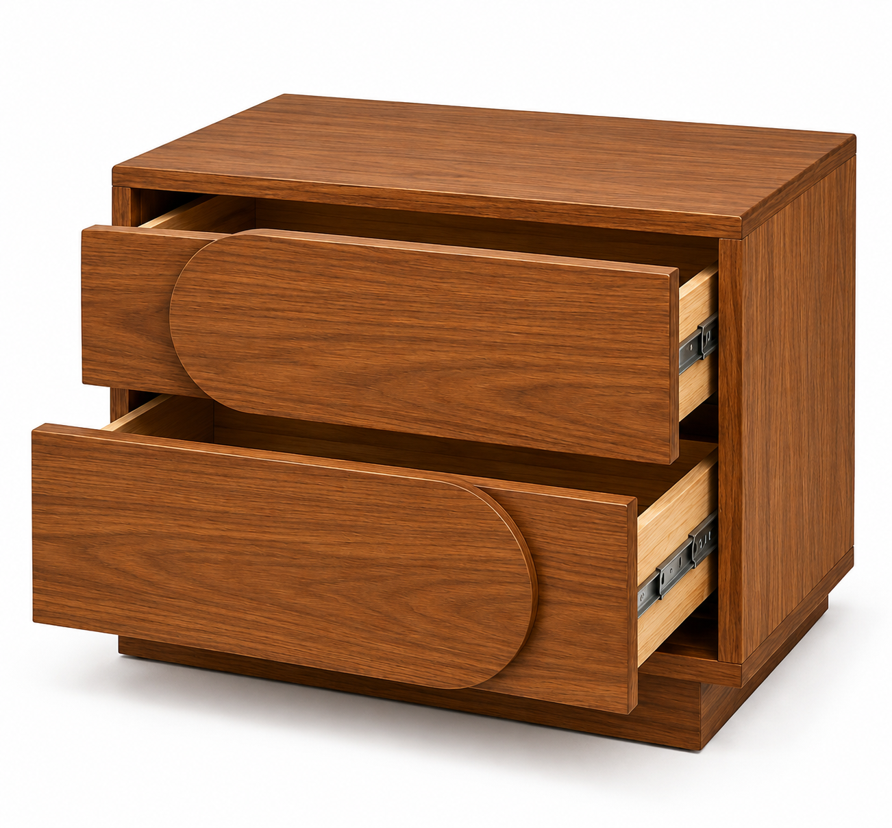 2-Drawer Bedside Table / Nightstand thumbnail 3