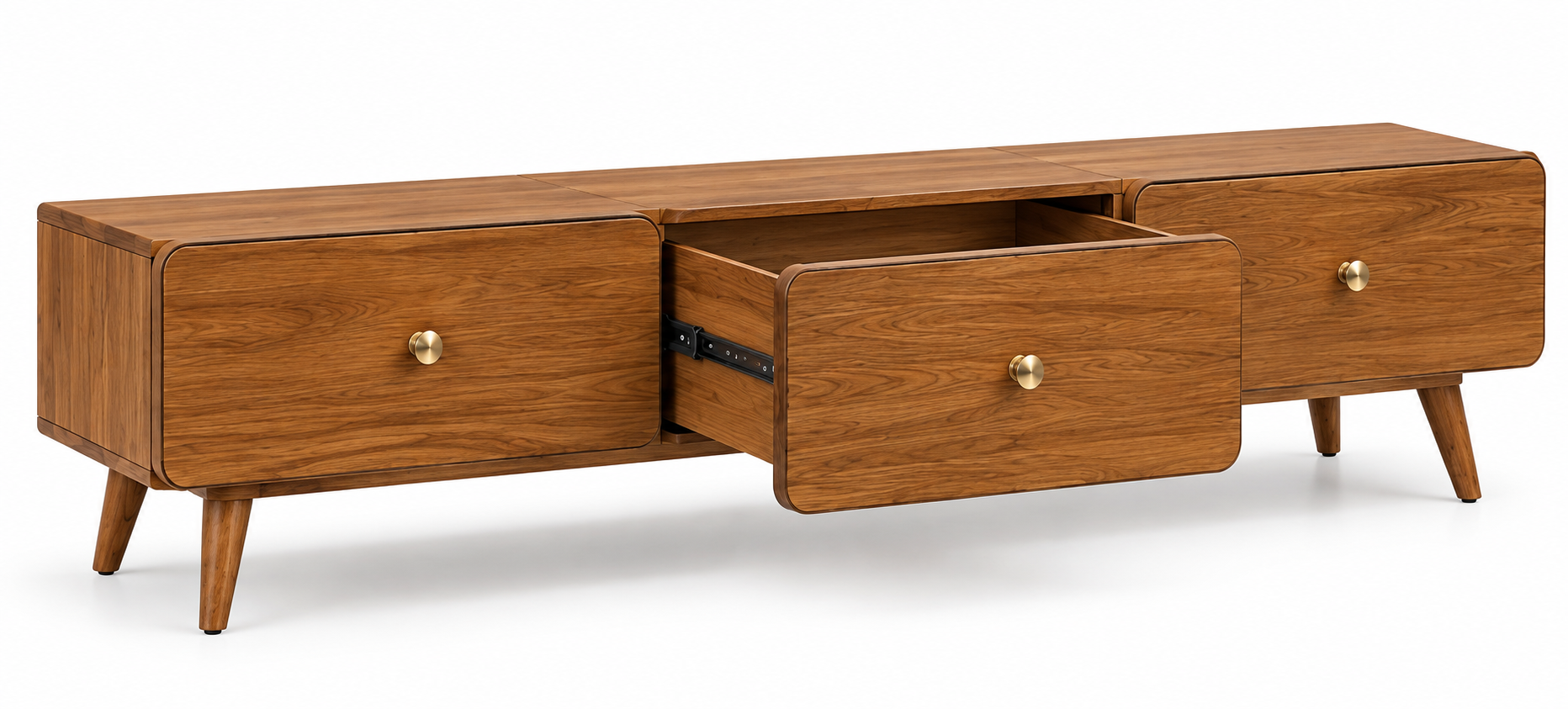 60" TV Unit with 3 Drawers thumbnail 2