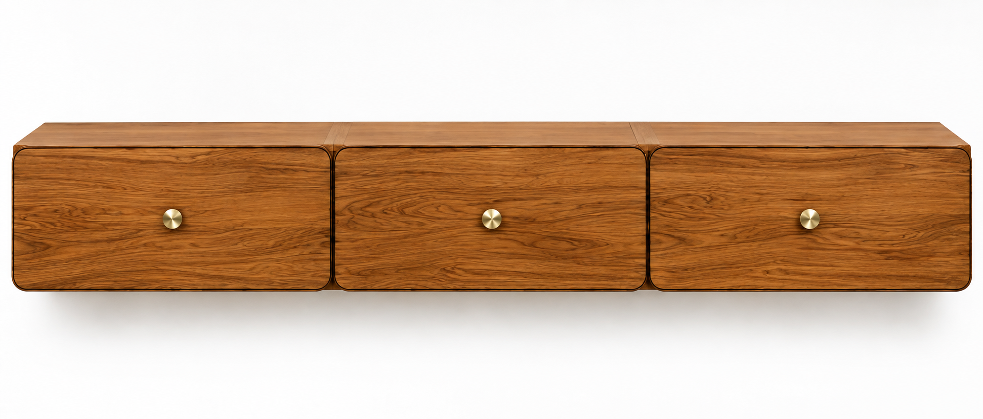60" Floating TV Unit with 3 Drawers