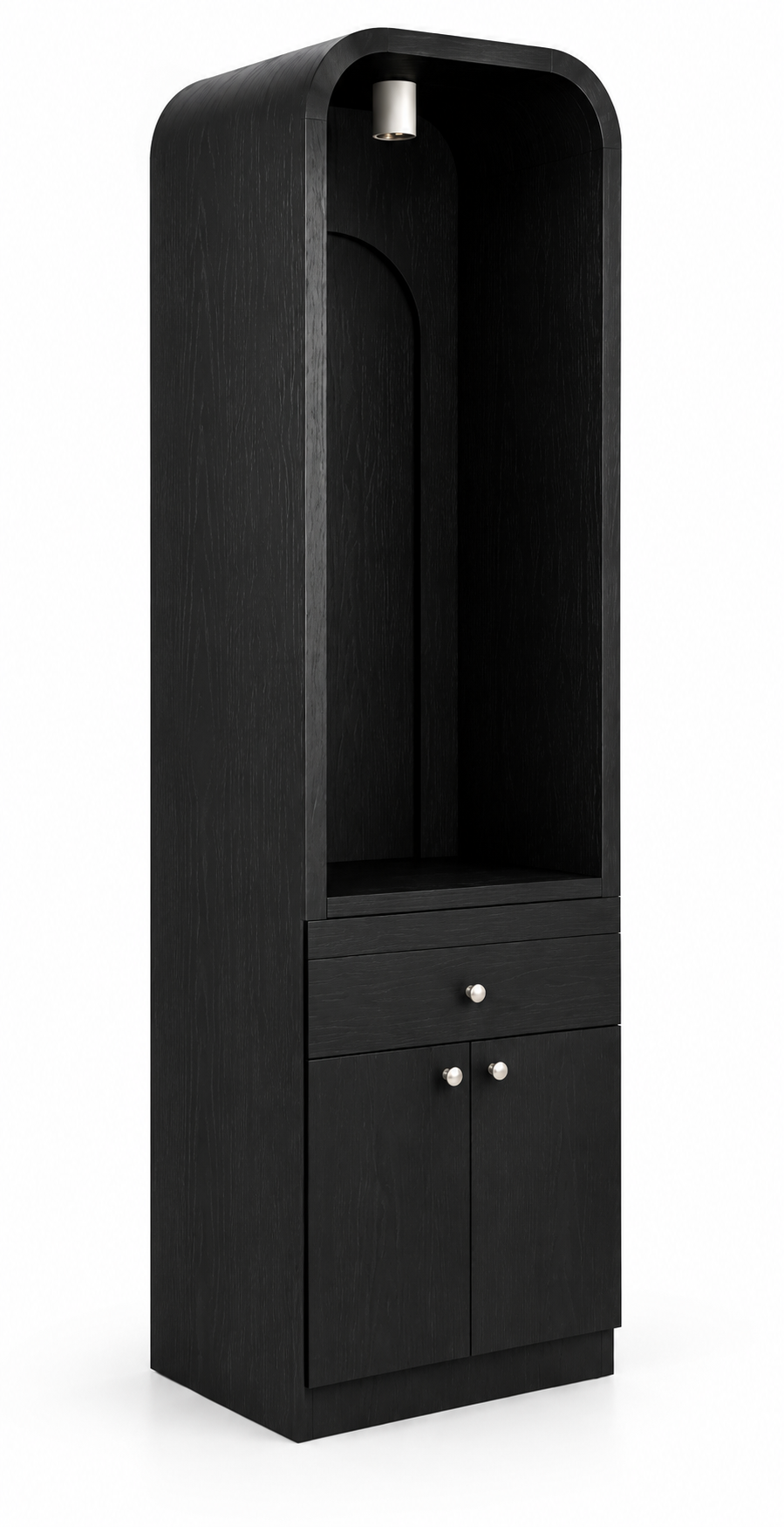 Mandir with Drawer & Storage Cabinet – 24" thumbnail 2