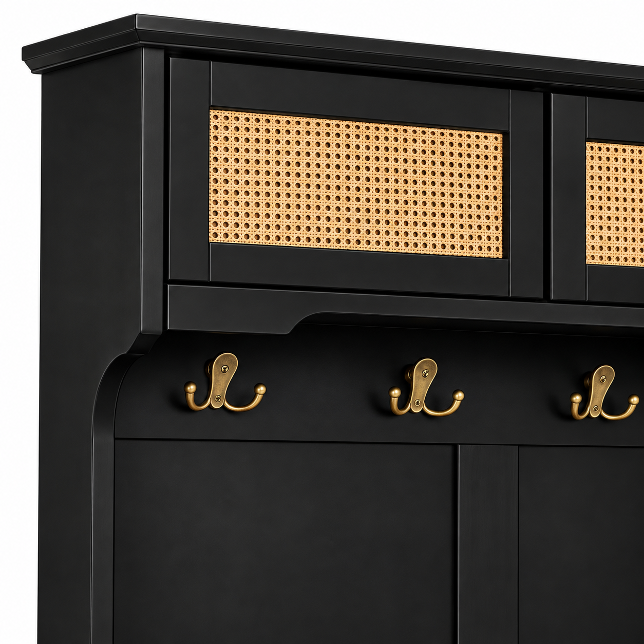 Storage Cabinet with Coat Rack – 40" thumbnail 4