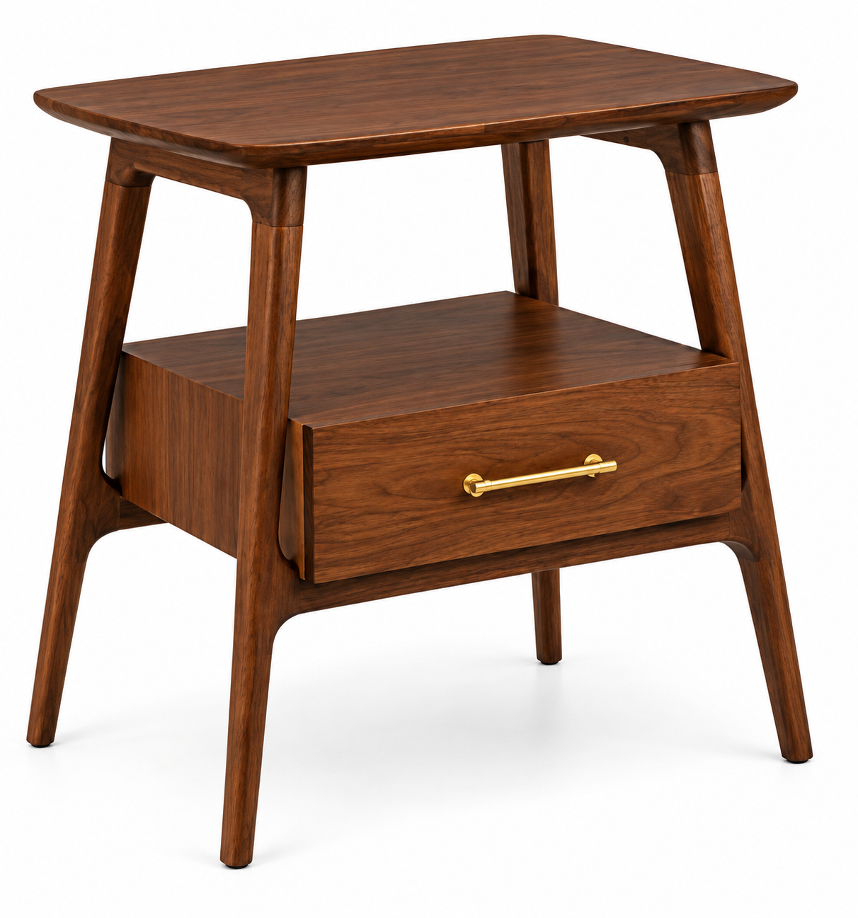 Bedside Table with Drawer thumbnail 2