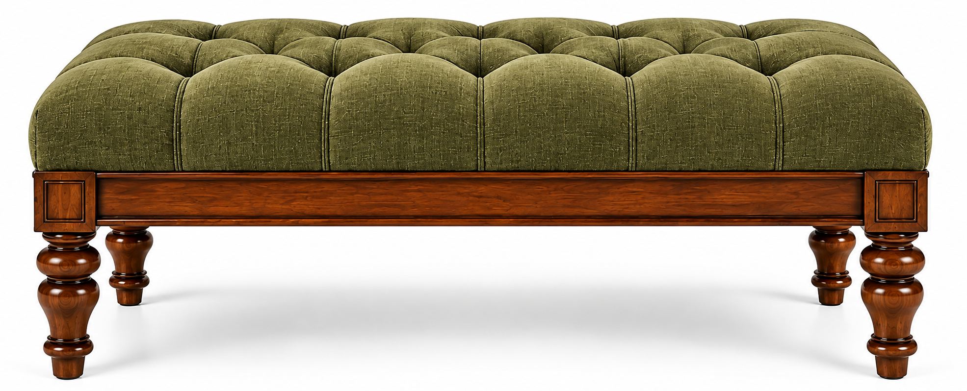 48-Inch Tufted Bench