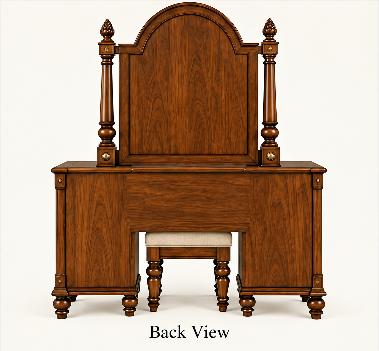 Heritage Teak Wood Dressing Table thumbnail 4