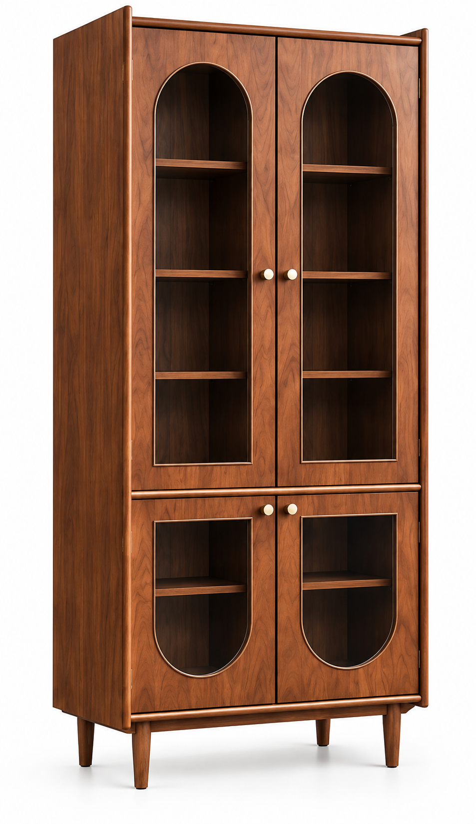 Display Cabinet – 4-Door Arched Glass thumbnail 2