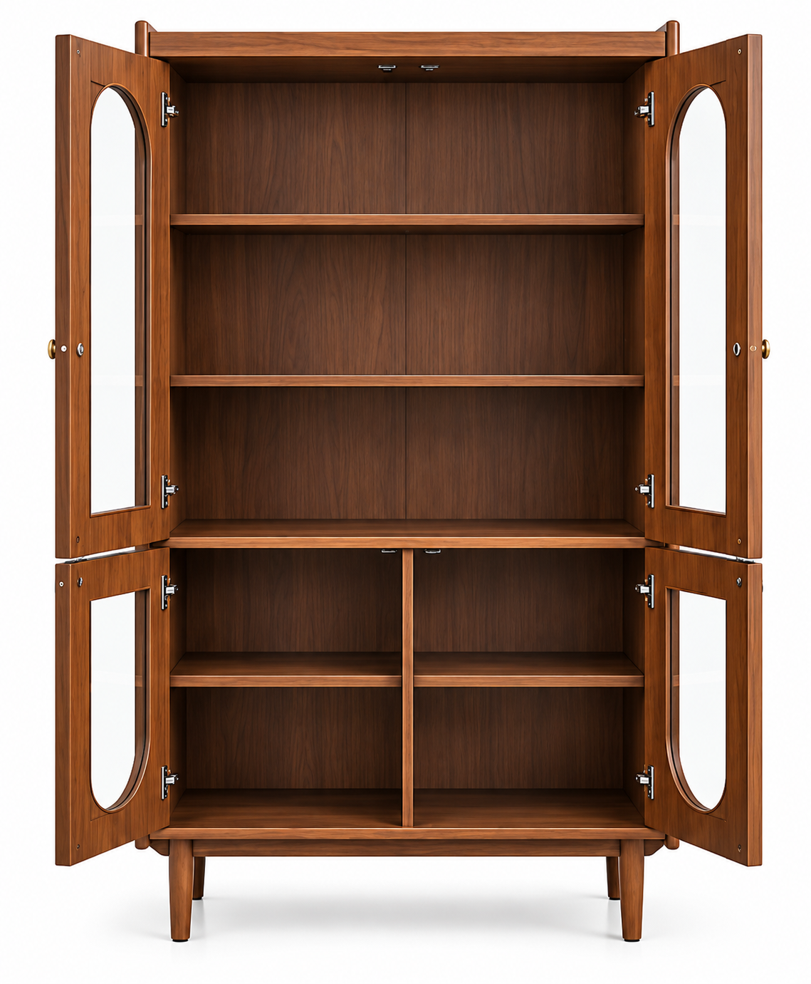 Display Cabinet – 4-Door Arched Glass thumbnail 3
