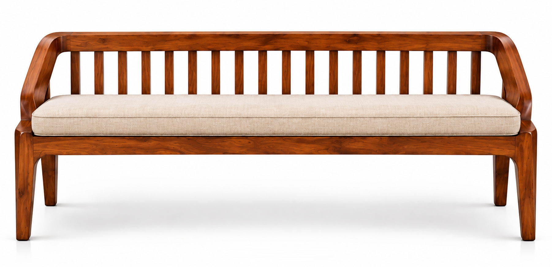 48" Bench with Cushioned Seat