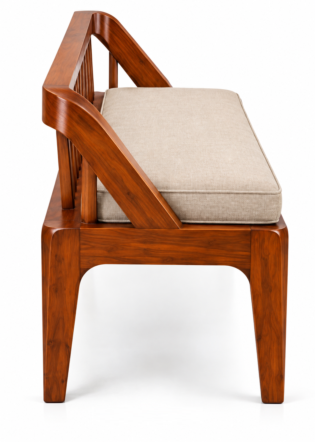 48" Bench with Cushioned Seat thumbnail 3