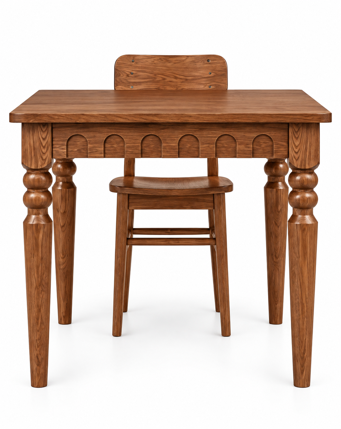 48″ Teak Wood Dining Table thumbnail 6