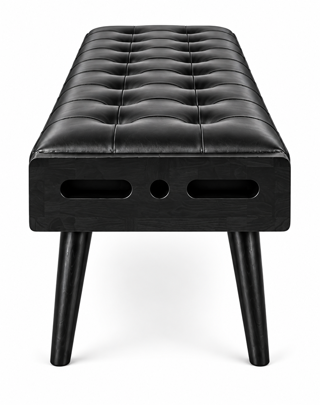 Tufted Upholstered Bench 48 Inch thumbnail 4