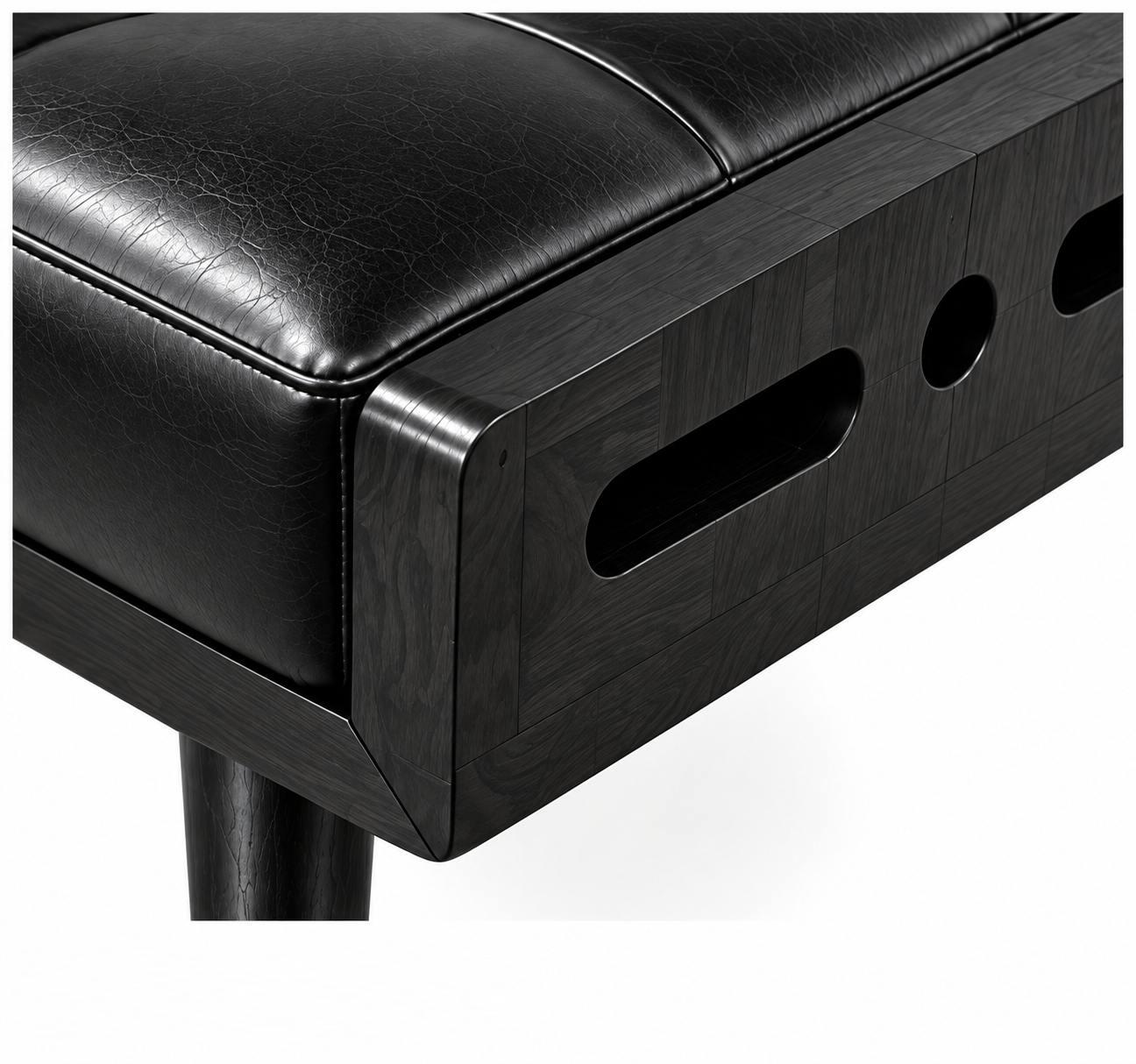 Tufted Upholstered Bench 48 Inch thumbnail 5