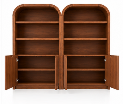 Display Cabinet with Open Shelves thumbnail 7