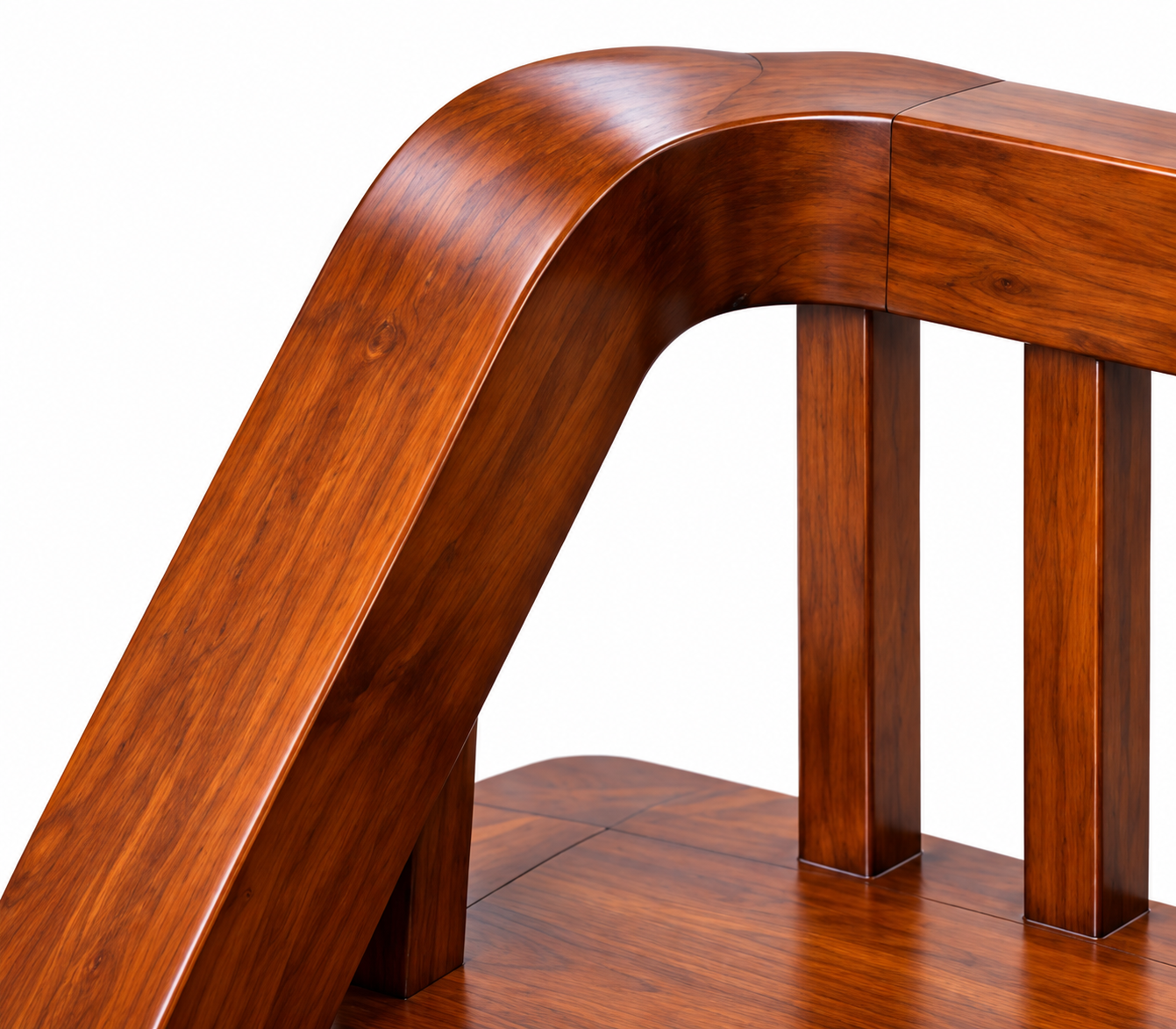 Slatted Backrest Bench – 48 Inch thumbnail 6