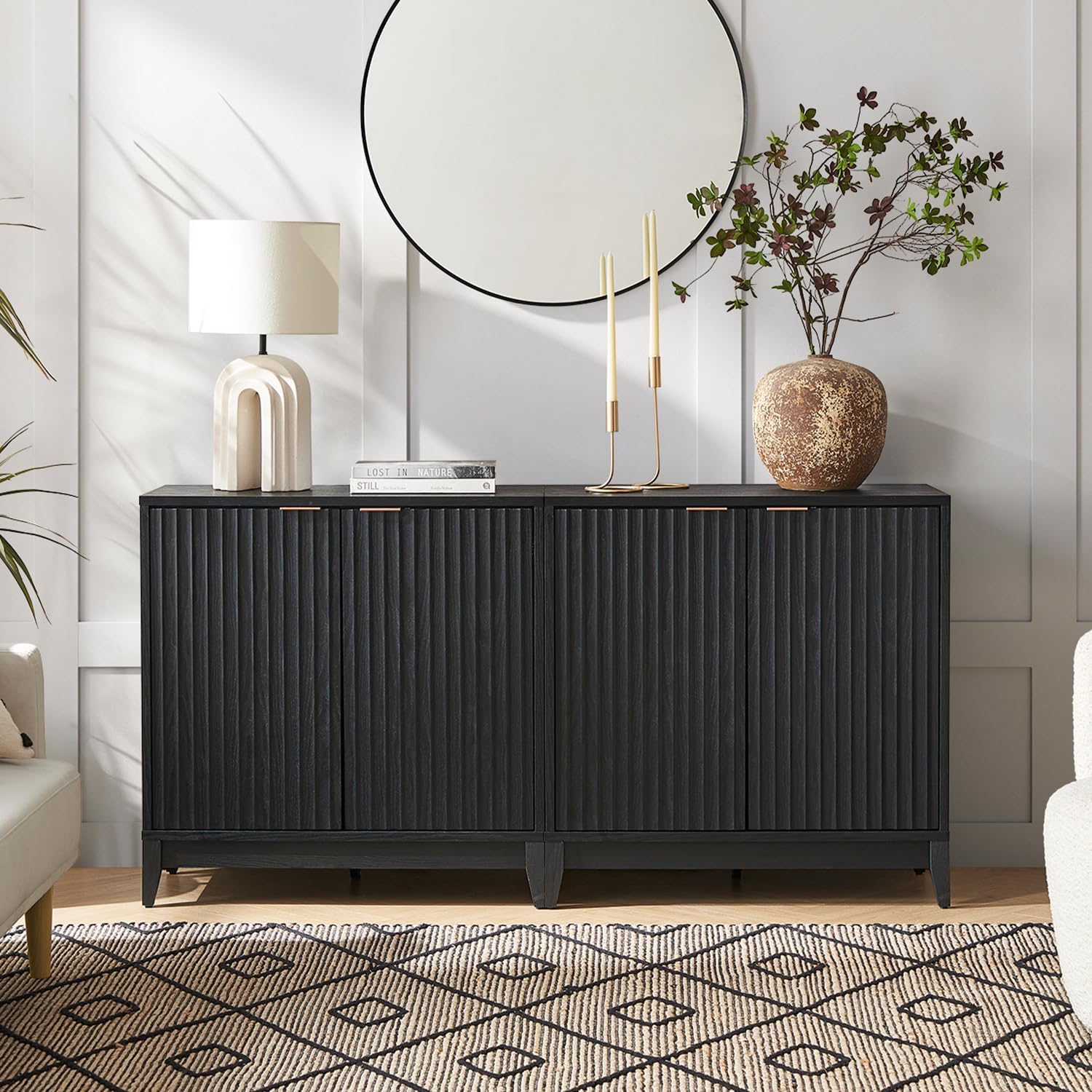 Fluted Accent Cabinet thumbnail 5